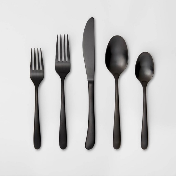 Threshold Kitchen Threshold 5 Piece Stainless Steel Kayden Flatware